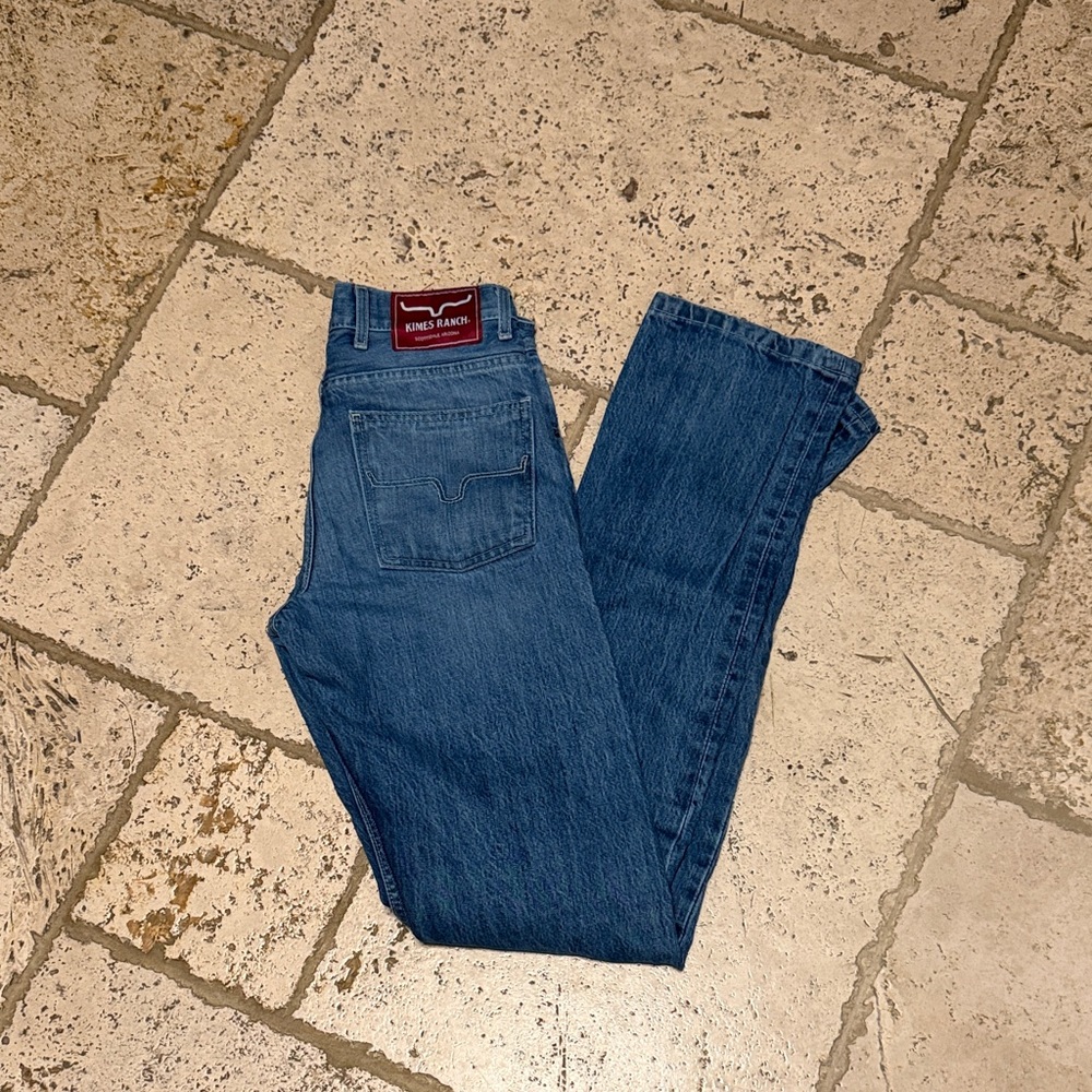Kimes Ranch Denim Jeans with Signature Stitching